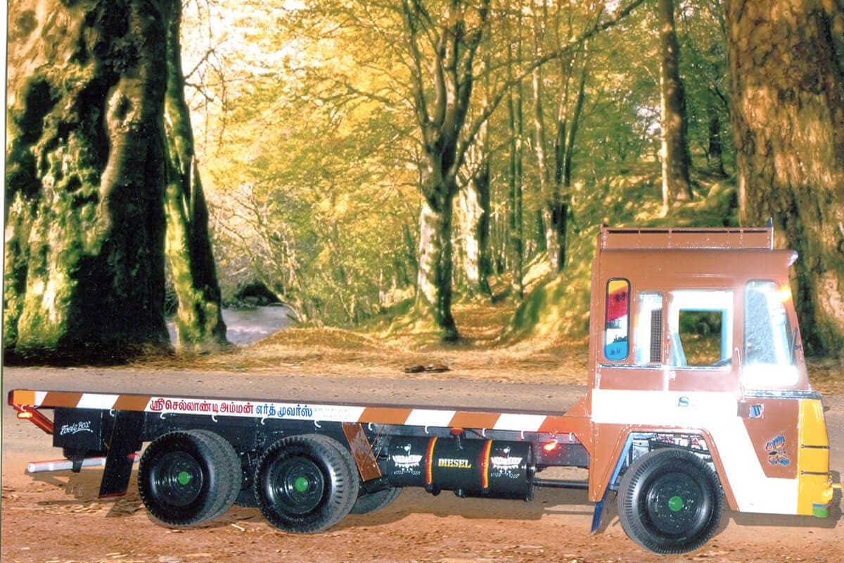 Namakkal Trailers — workshop & delivery photograph