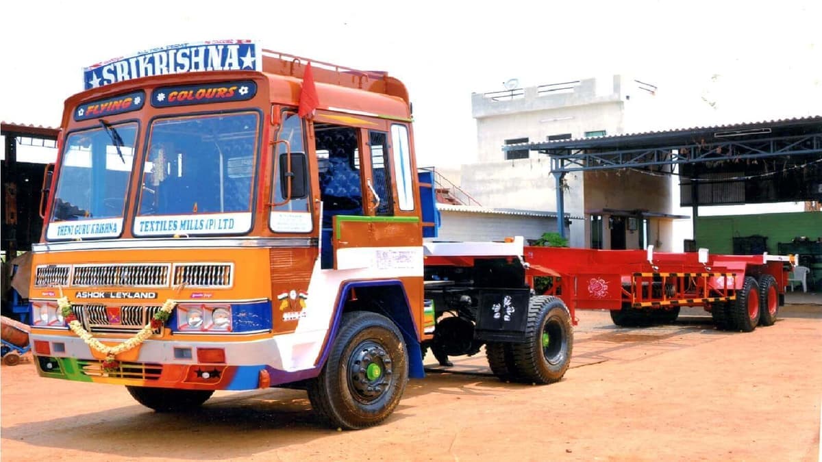 Namakkal Trailers — workshop & delivery photograph