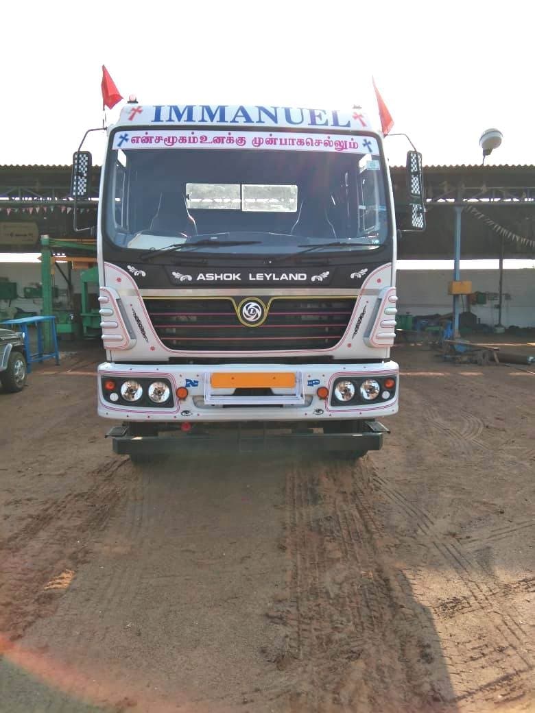 Namakkal Trailers — workshop & delivery photograph