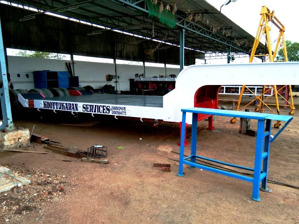 Namakkal Trailers — workshop & delivery photograph