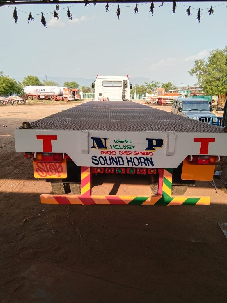 Namakkal Trailers — workshop & delivery photograph