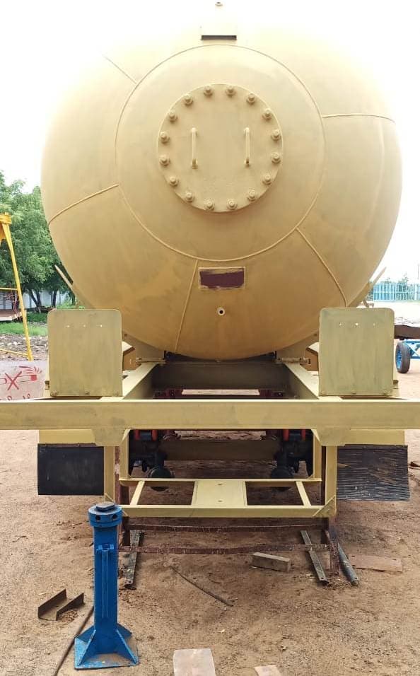 Namakkal Trailers — workshop & delivery photograph
