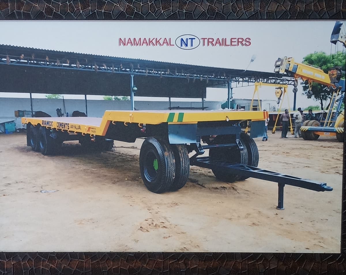 Namakkal Trailers — workshop & delivery photograph