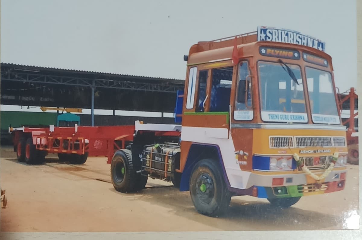 Namakkal Trailers — workshop & delivery photograph