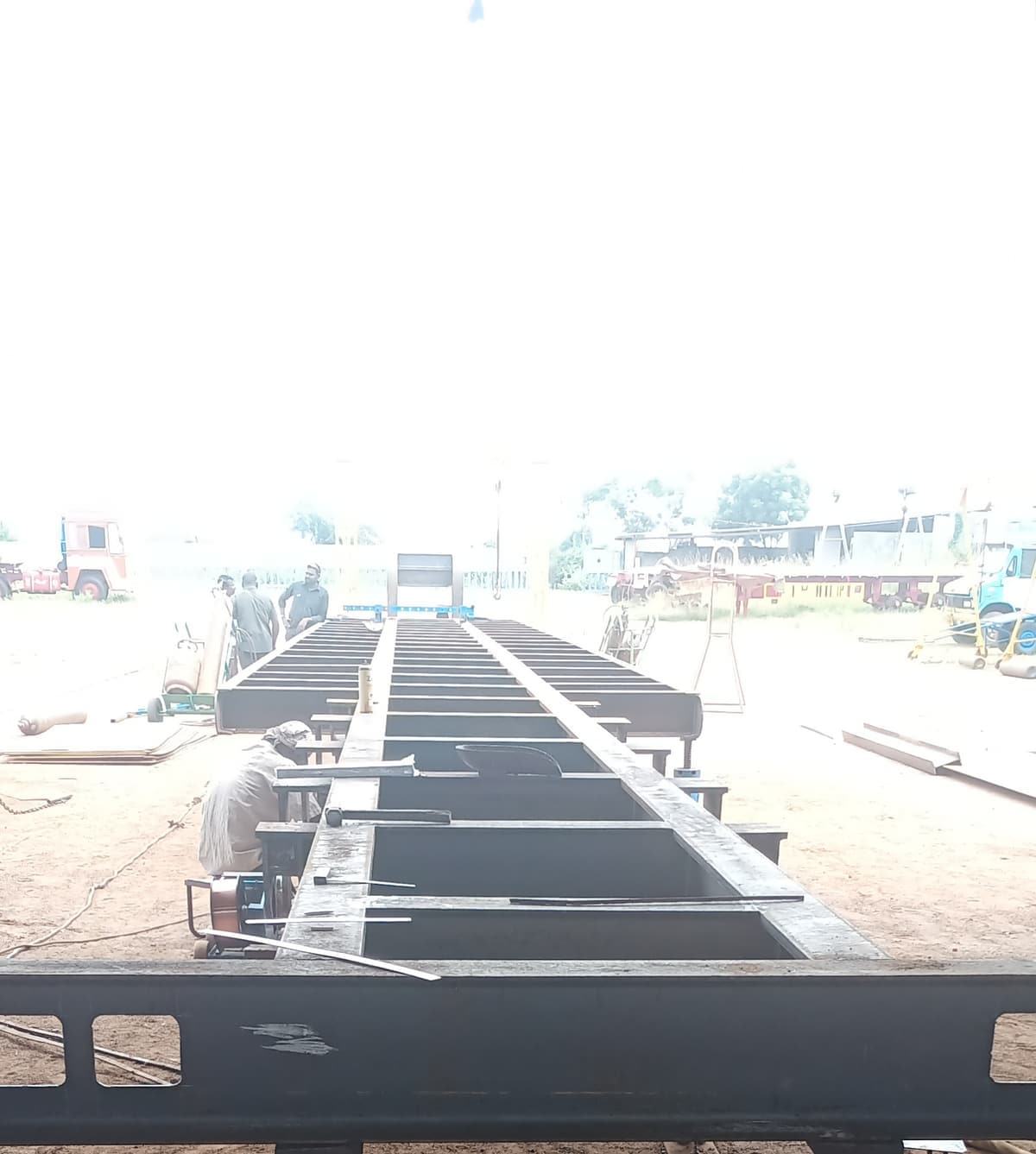 Namakkal Trailers — workshop & delivery photograph
