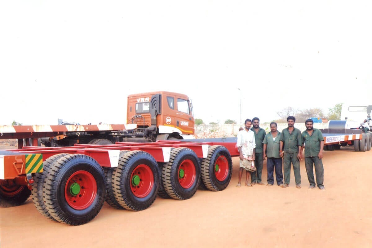 Semi Low Bed Trailer