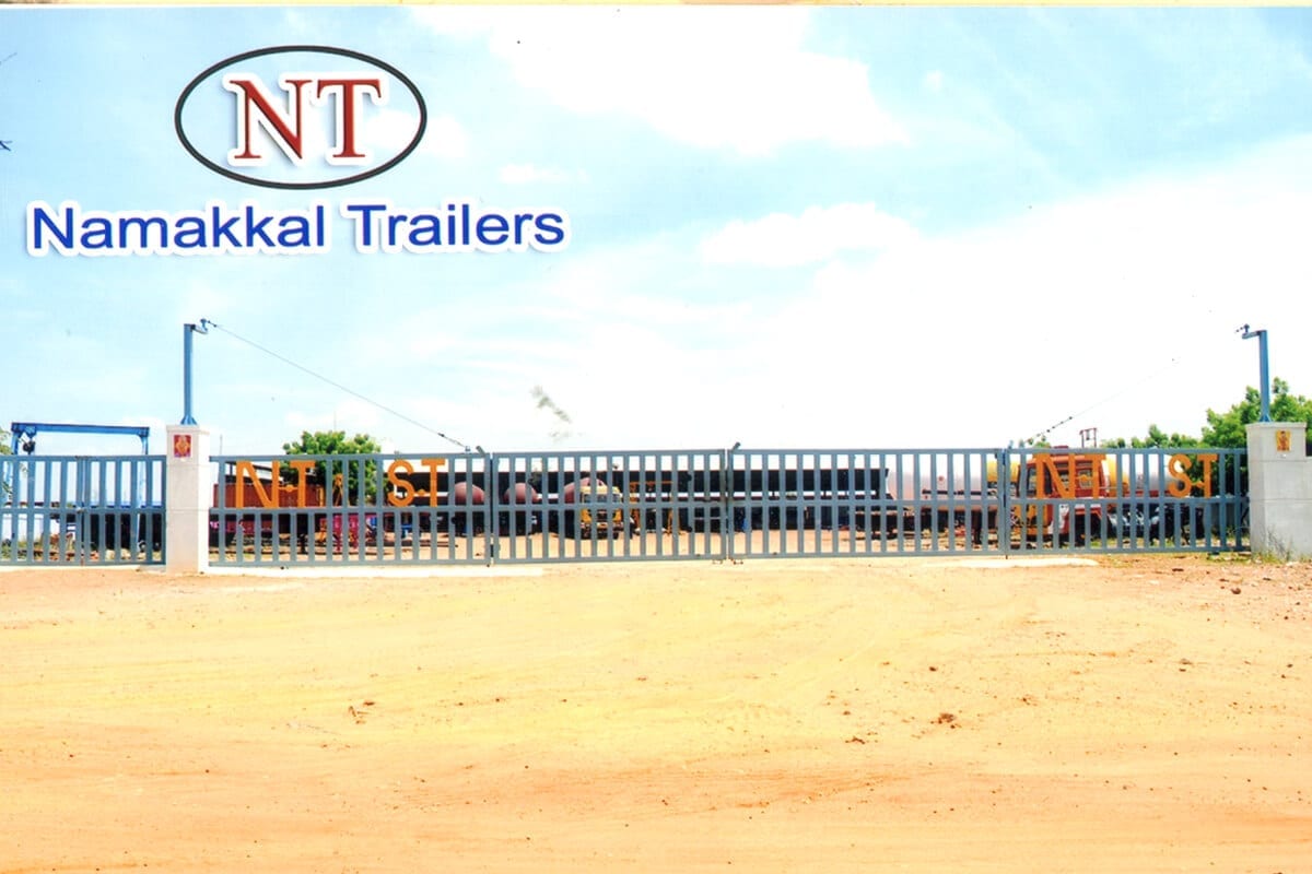 Namakkal Trailers workshop floor